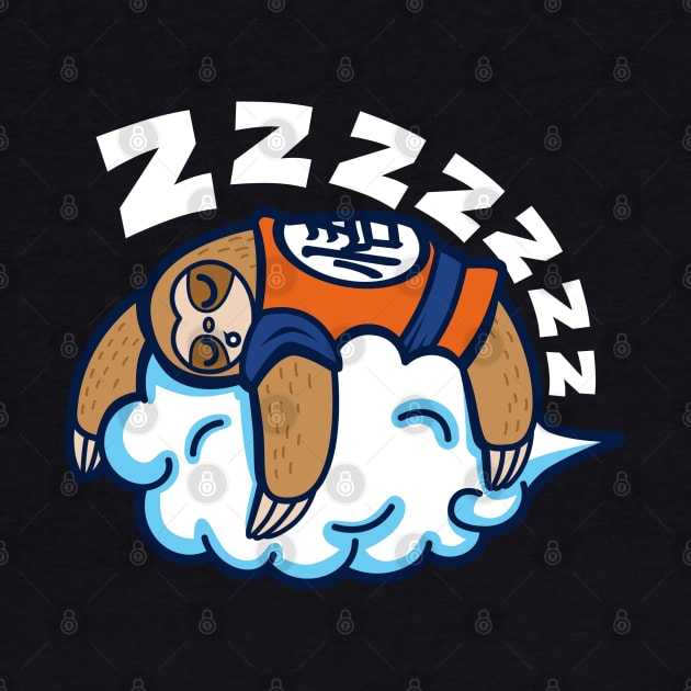 Funny Cute Kawaii Sloth Anime Manga Procrastination Funny Lazy Cartoon Gift For Sloth Lovers by BoggsNicolas